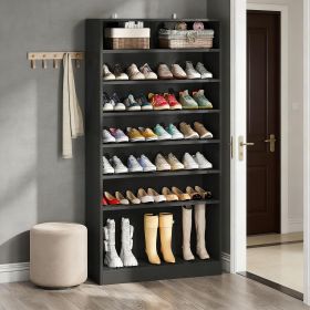 Freestanding Shoe Cabinet, 9-Tier 40-45 Pairs Shoe Storage RackB
